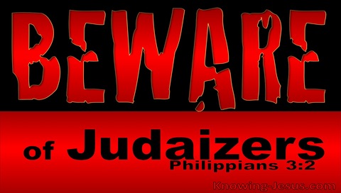 Philippians 3:2 Beware Of Dogs, Evil Workers and  False Circumcism (black)